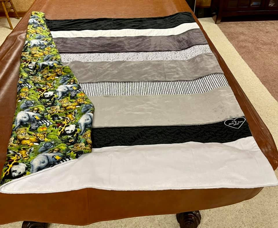 Thumbnail: Custom Designed Lap or Crib Quilts