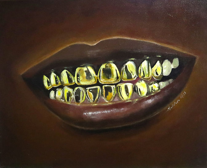 GRILLZ IN MY MOUTHPIECE