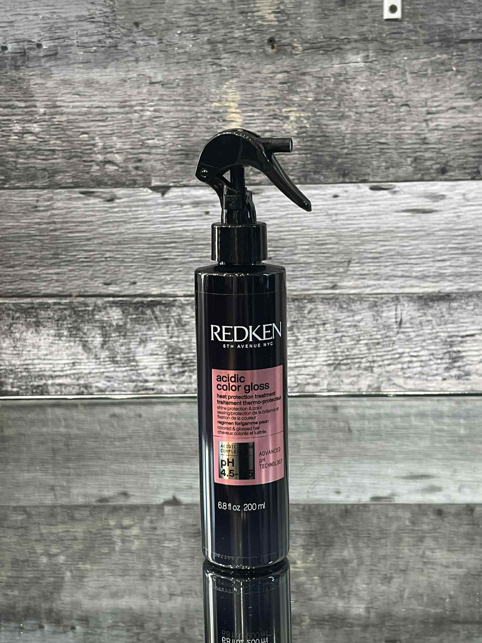 Traitement thermo-protecteur acidic color gloss