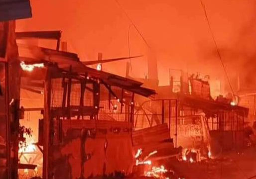 Massive Fire Ravages Aroma, Don Bosco