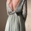 Thumbnail: Beaded Pastel Green A Line Dress (2)