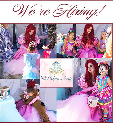 Ariel Elsa Little Mermaid Moana Casting Princess Hiring Pensacola Destin Florida Gulf Shores Foley Orange Beach Atlanta Roswell Alpharetta Georgia