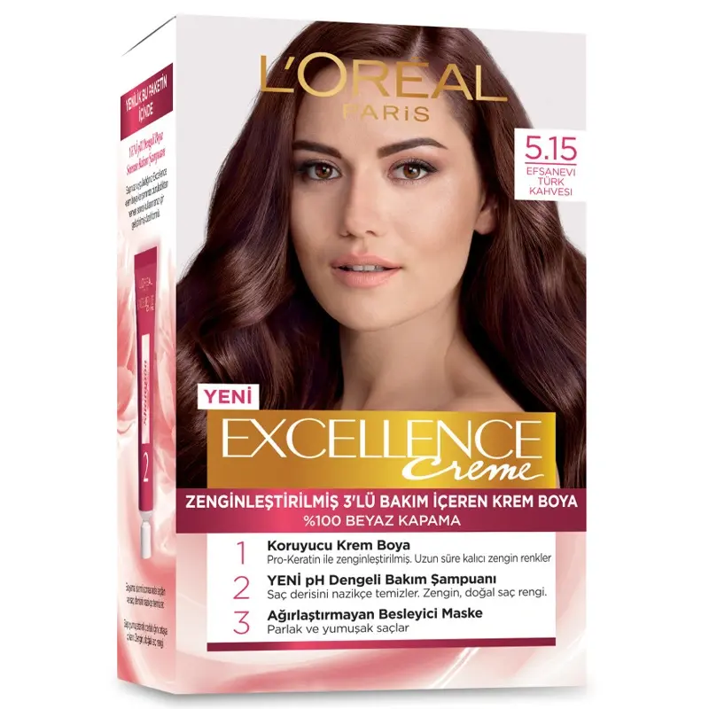 Küçük resim: LOREAL PARİS EXCELLENCE CREME SAÇ BOYASI