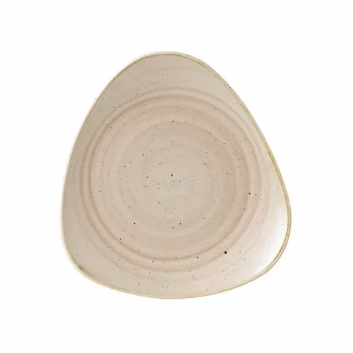 Churchill plitki tanjur Stonecast Triangle Nutmeg Cream- 31,1cm