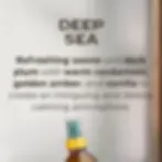Deep Sea Room & Linen Spray scent description