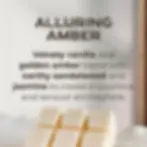 Alluring Amber Soy Wax Melts scent description