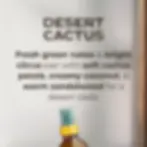 Desert Cactus Room & Linen Spray scent description