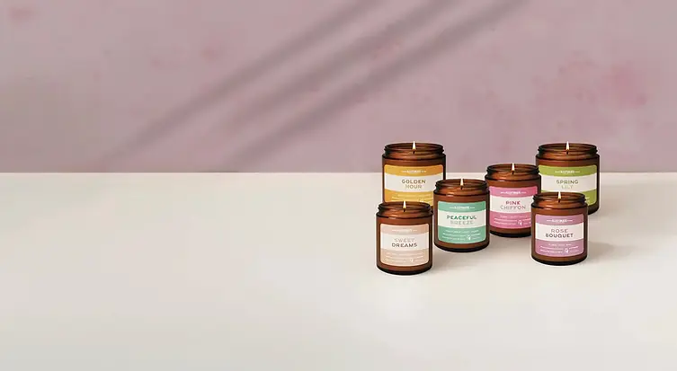 Assorted Non-Toxic Hand-Poured Candles