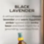 Black Lavender Room & Linen Spray scent description