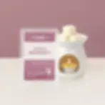 Sweet Dreams wax melts and white ceramic warmer