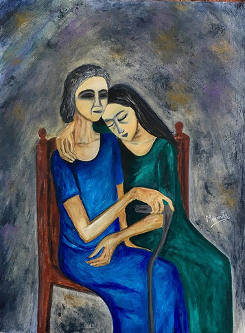 The sick mother