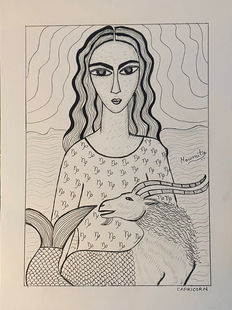 Zodiac Woman -Capricorn