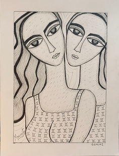 Zodiac Woman -Gemini