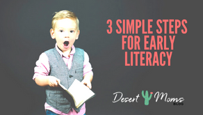 3 Simple Steps for Early Literacy