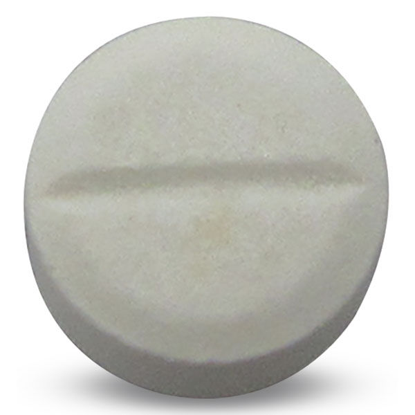 Demo Dose® Bulk Simulated Meds - Tablets - Scored, Small, White