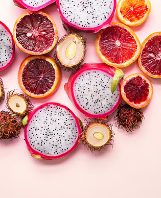 Colorful Exotic Fruits