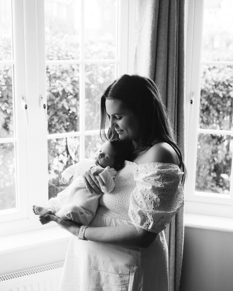 Newborn Lifestyle Portrait