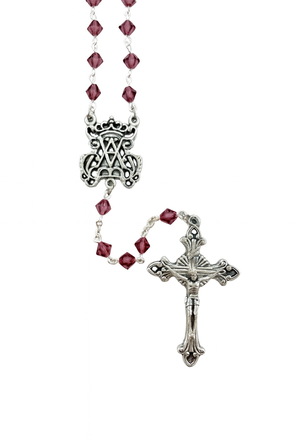 February Birthstone Rosary