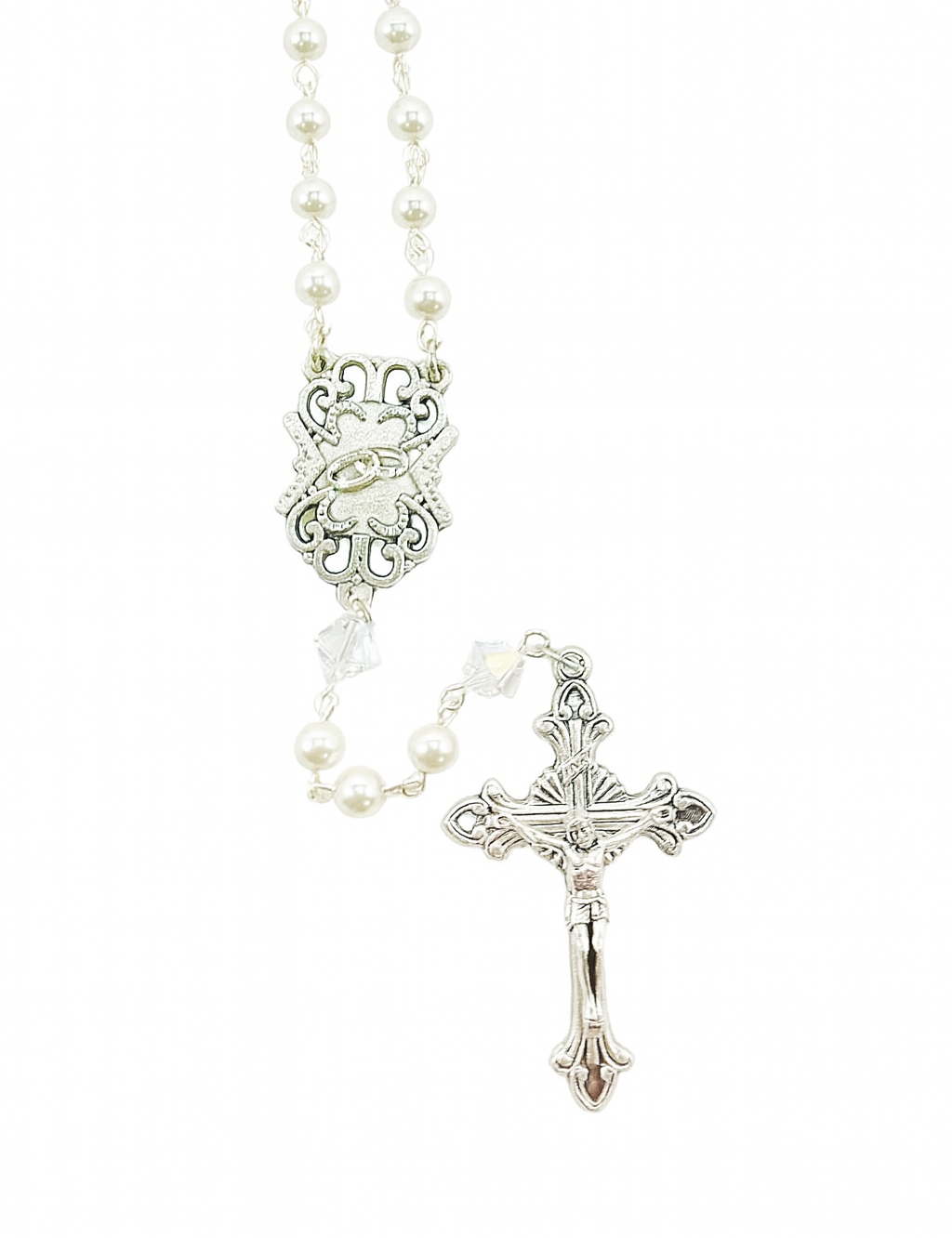 Swarovski Pearl Wedding Rosary