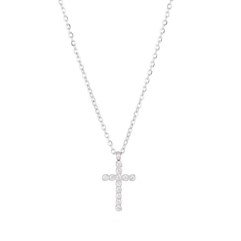 Sterling Silver Cross Necklace