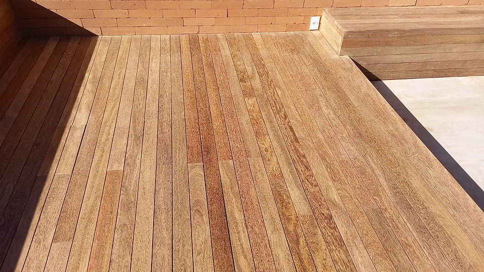 Miniatura: Deck sucupira 7cm