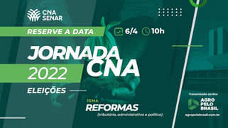 Live: Jornada CNA - Eleições 2022