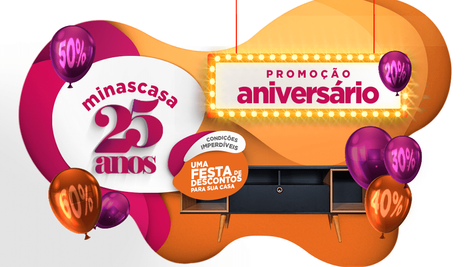 Shopping Minascasa - Aniversário 25 anos