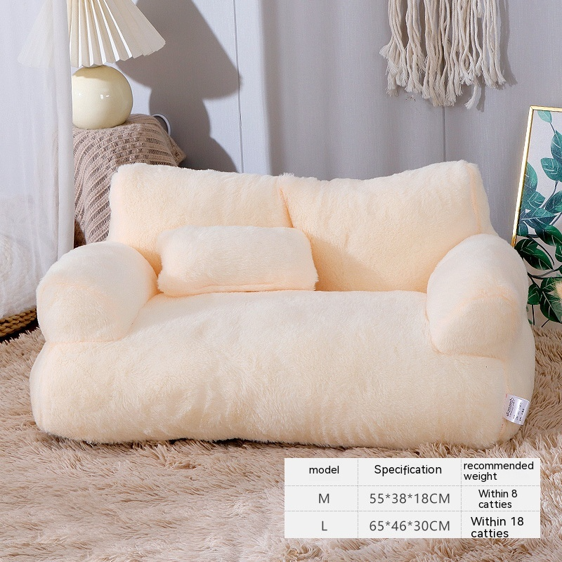 Thumbnail: Luxury Plush Cat Bed