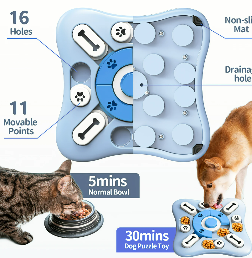 Thumbnail: Interactive Slow Feeder Puzzle Toy for Dogs