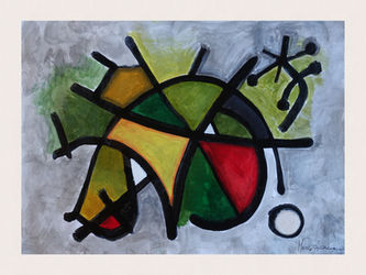 Mario Azzena 2022 c - Giochi nel parco 33x24 cm b.JPG