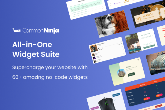 All-in-One Ninja Widget Suite banner