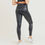 Thumbnail: Glossy Shadow Snake Highwaist Leggings