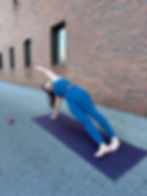 Eye-level view of a serene Pilates studio