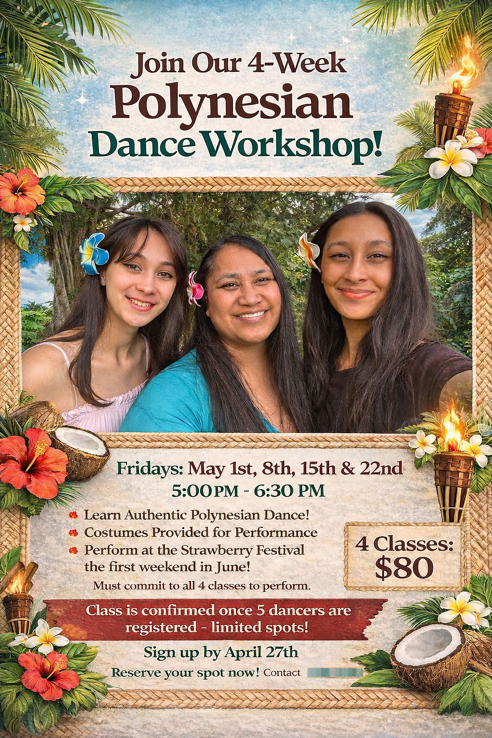 Polynesian Dance Workshop