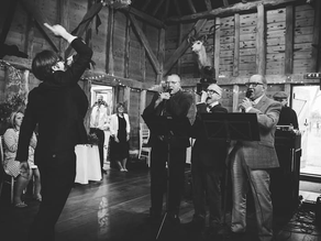 We perform at weddings now too!