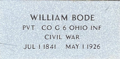 Bode, William H. headstone.jpeg