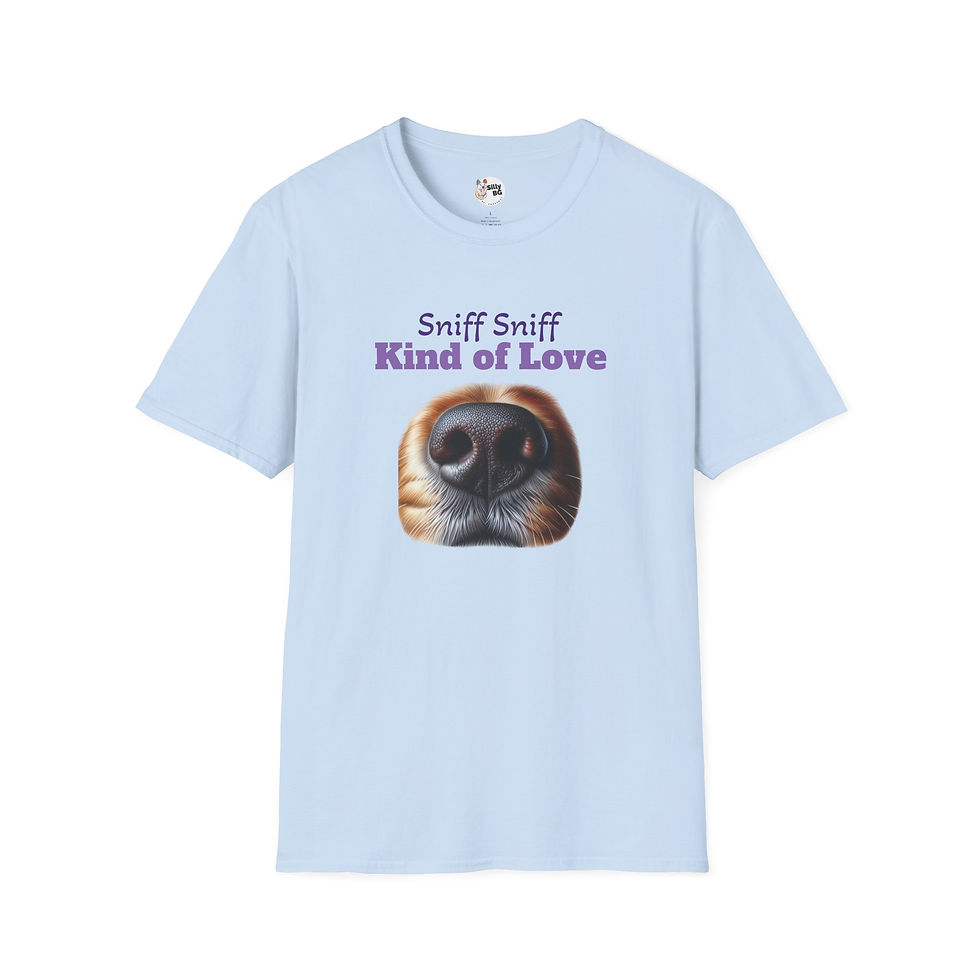 Thumbnail: 'Sniff Sniff Kind of Love' - Unisex Softstyle T-Shirt Dog Lover Tee