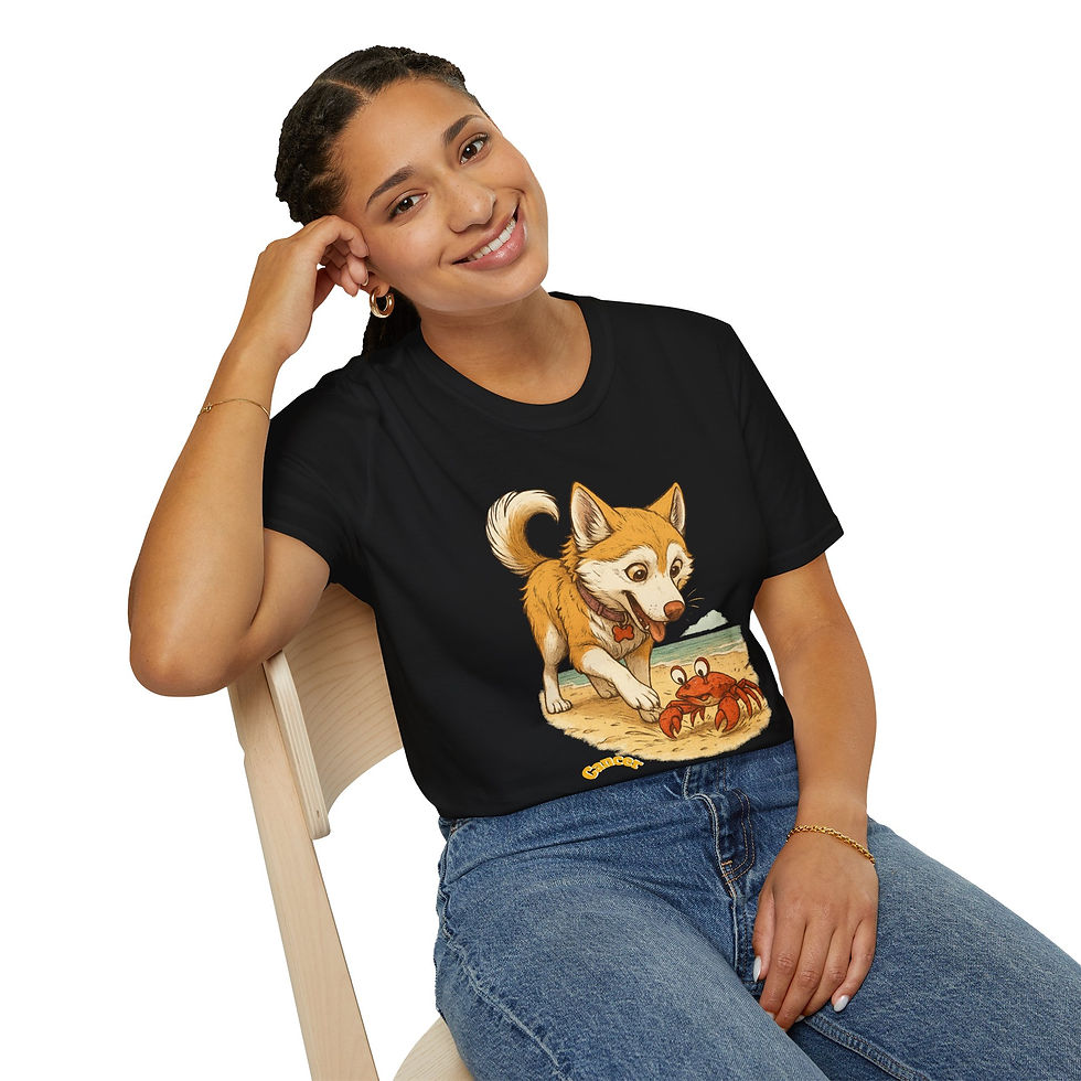 Thumbnail: Cancer Silly BG Zodiac Signs Tee