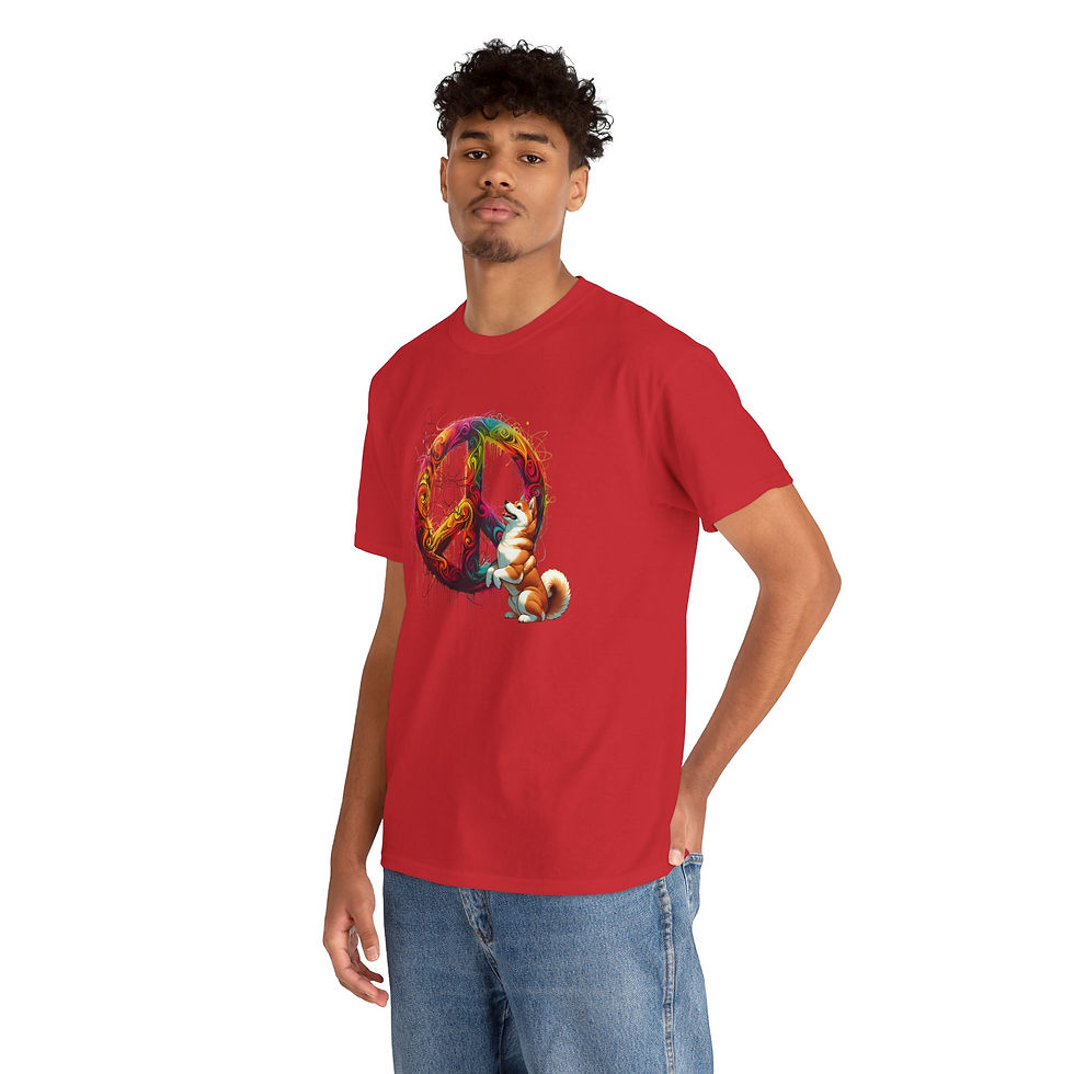 Thumbnail: Peace with Shiba Inu T-Shirt