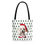 Thumbnail: Poodle Santa Tote Bag