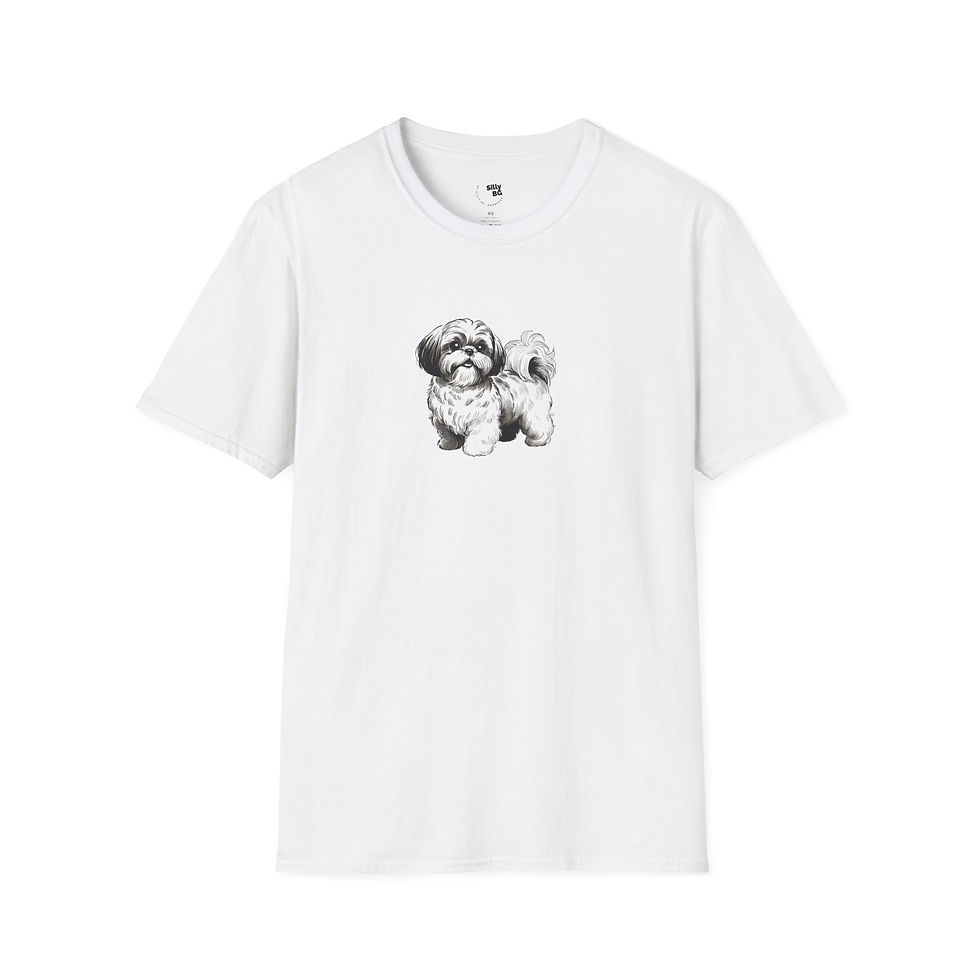 Shih Tzu Unisex T-Shirt Manga Style