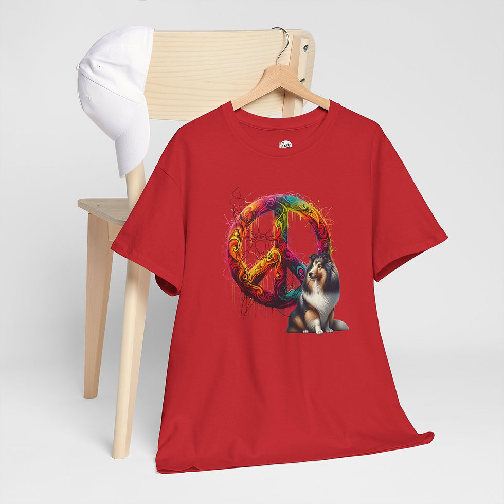 Thumbnail: Peace with Sheltie T-Shirt
