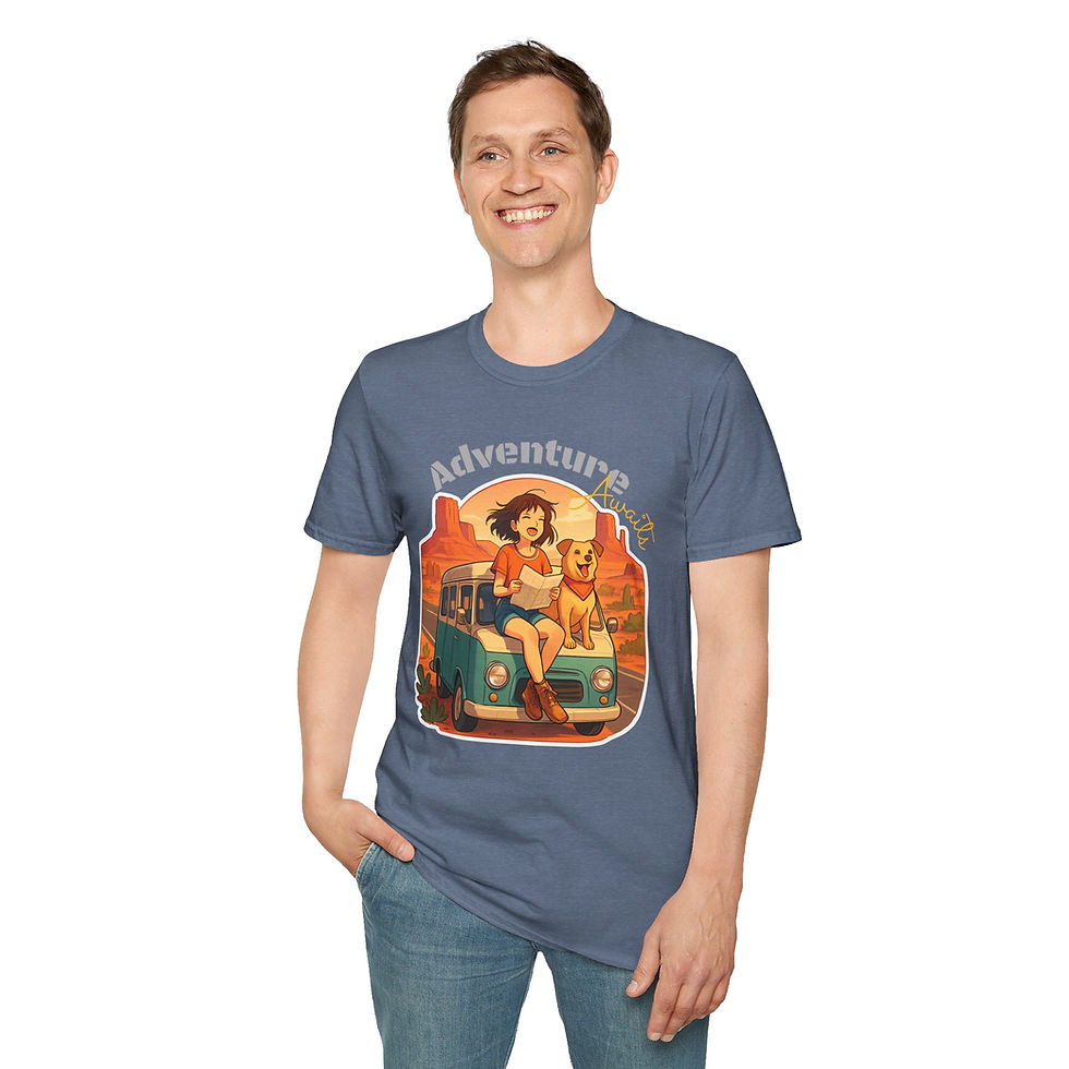 Thumbnail: Our Adventures I Utah Unisex Hooman T-shirt