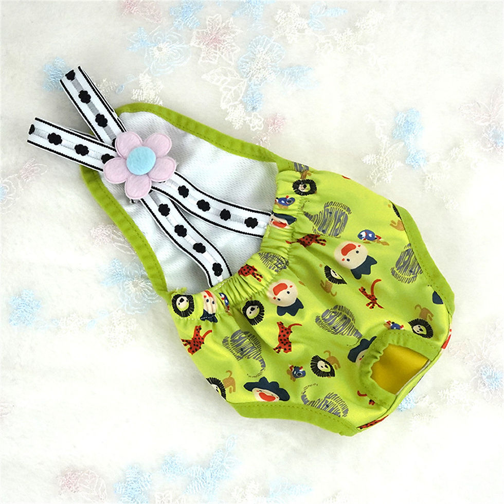 Thumbnail: Cartoon Print Dog Washable Female Short Panties