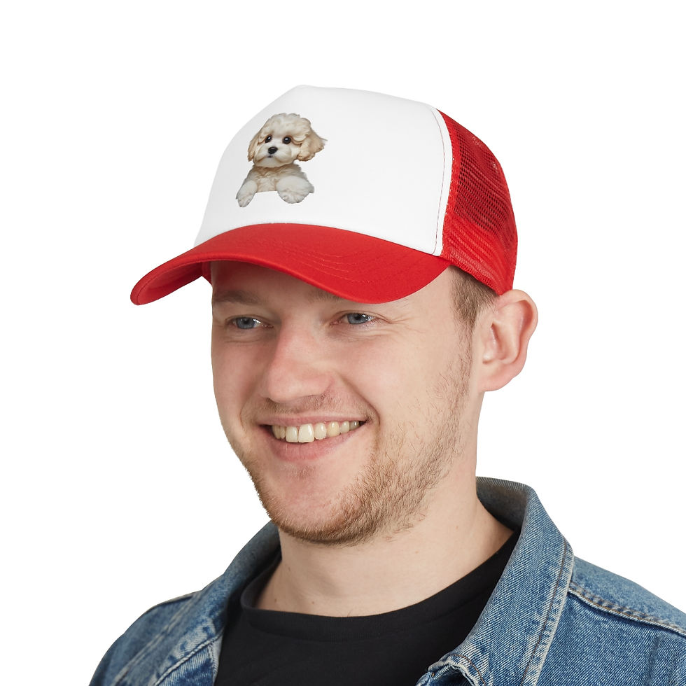 Thumbnail: Maltipoo Dog Hooman Cap