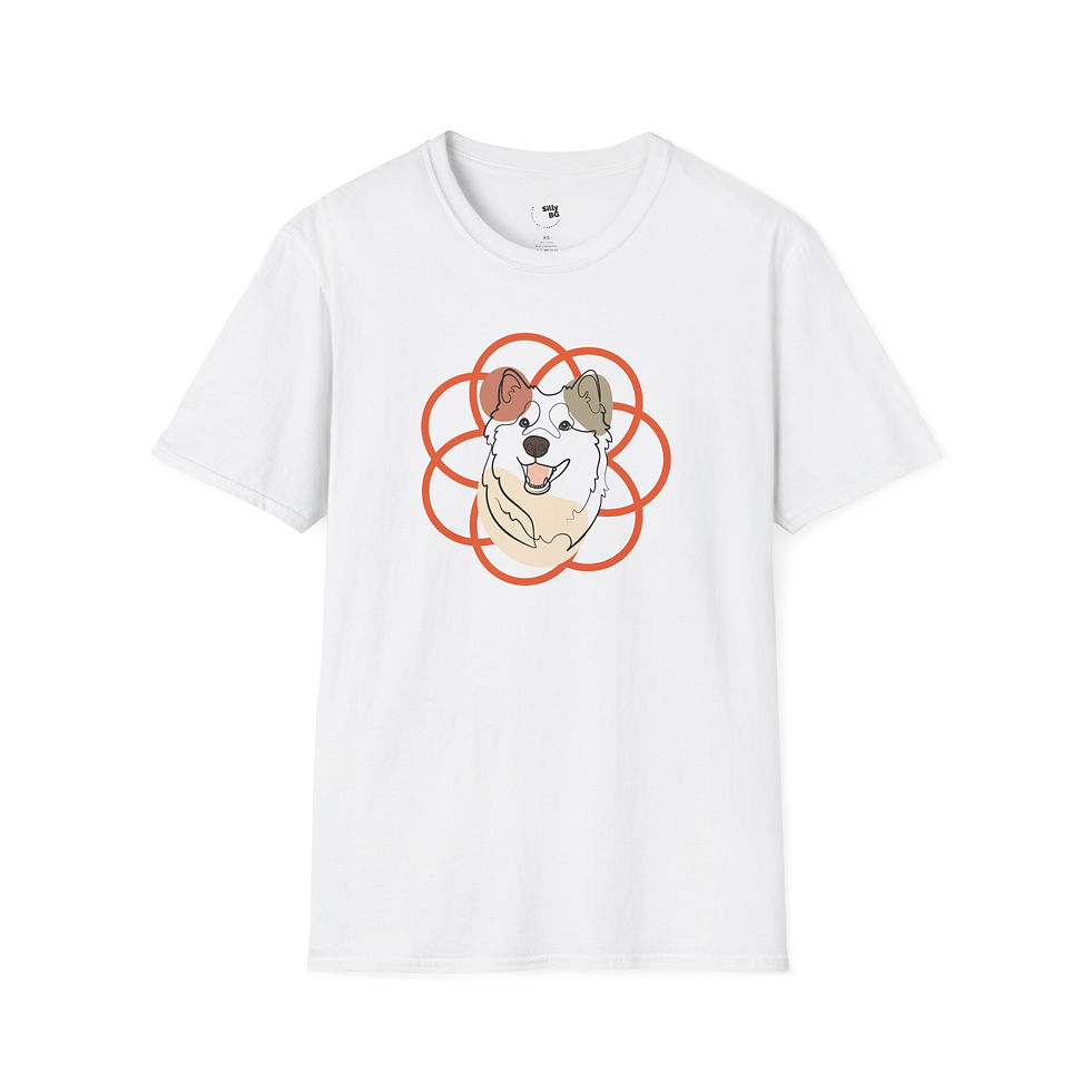 Thumbnail: Alaska Malamute Unisex Dog Hooman T-shirt