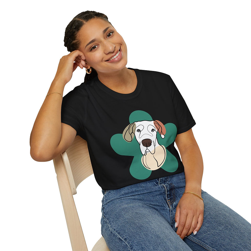 Thumbnail: Great Dan Unisex Dog Hooman T-shirt