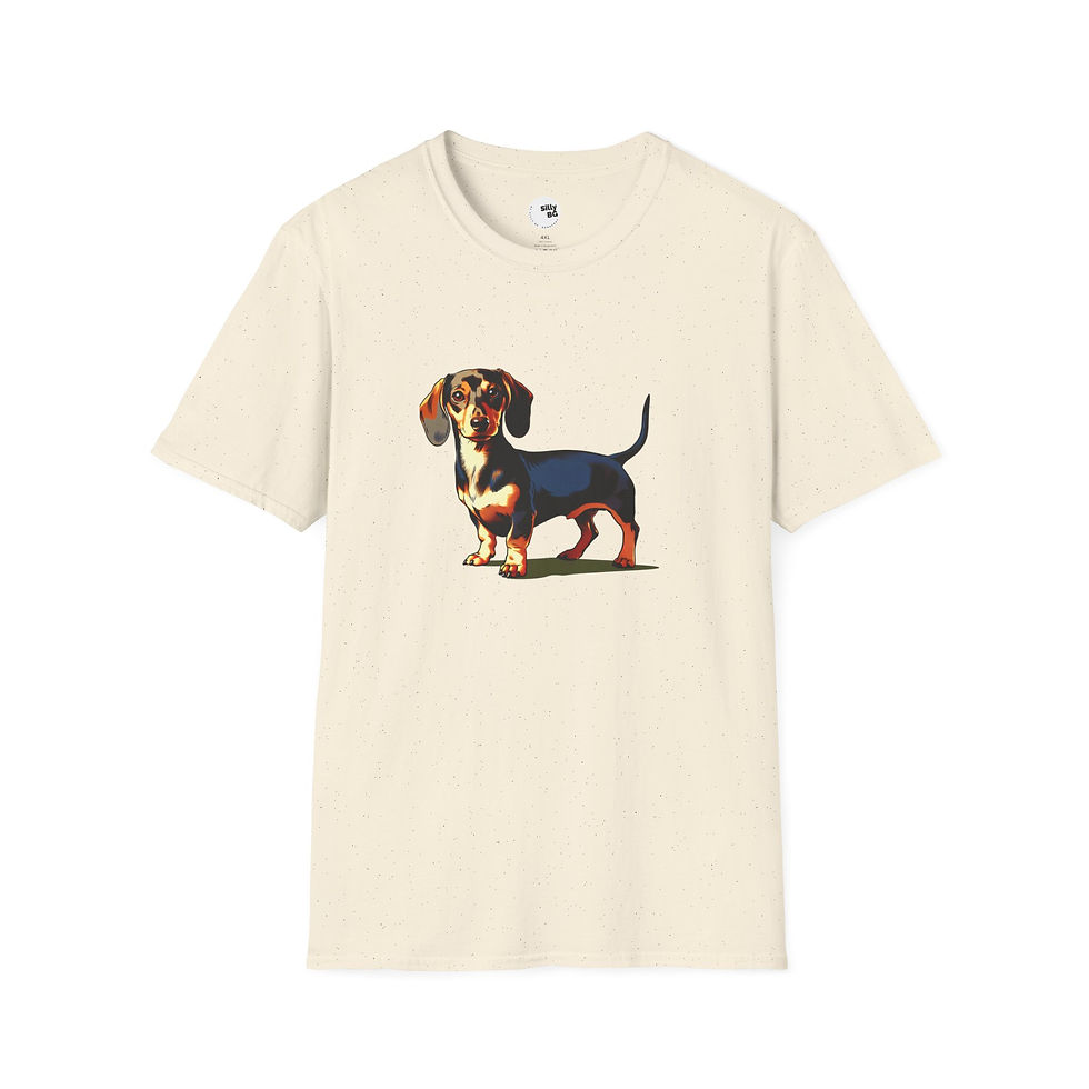 Thumbnail: Dachshund Unisex T-Shirt Manga Style