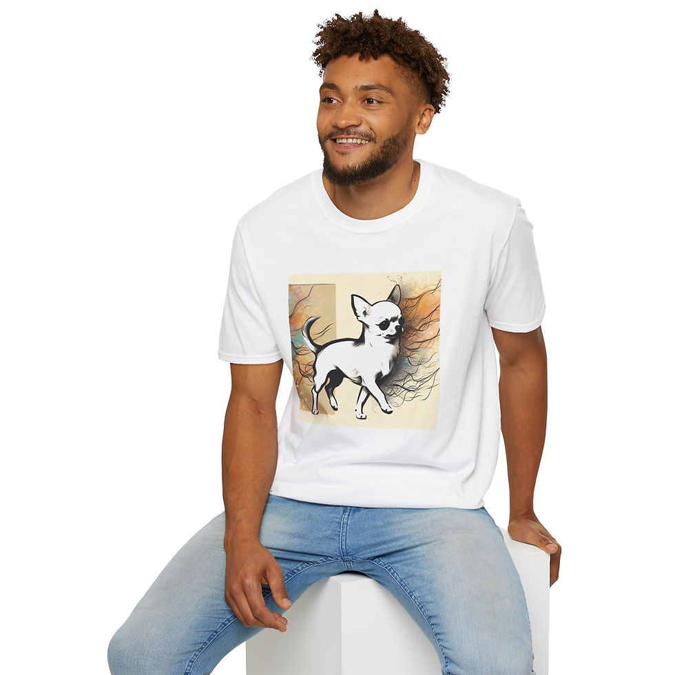 Thumbnail: Chihuahua Unisex T-Shirt Manga Style