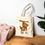 Thumbnail: Silly BG in Monkey Costume Cotton Canvas Tote Bag 猴猴新年福袋